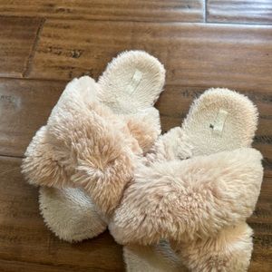 Fuzzy slippers
